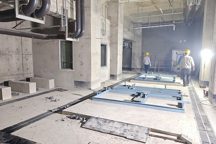 Heat exchange station building Heat exchange station building